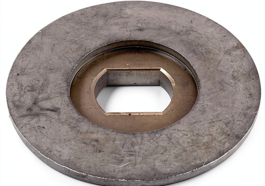 Eopzol Blade Spacer installed on a Cub Cadet mower