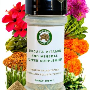 Sulcata Tortoise Food Supplement Vitamins Minerals Diet-0