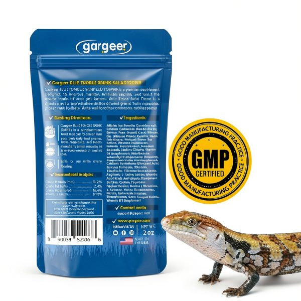 Gesy Designs Reptile Food Topper Nutrition Supplement for-1