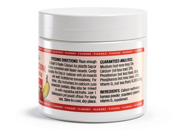 Flukers Reptile Calcium Supplement with D3 Vitamins-1