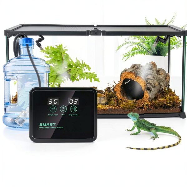 MECESOR Reptile Humidifier Misting System 360 Nozzles Smart-3