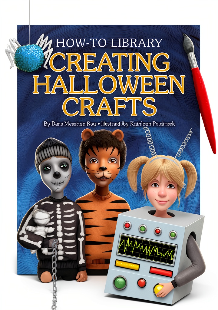 'Children engaging with craft projects from the book'