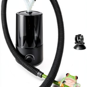 JZNCHP Reptile Humidifier Dual Zone Evaporative Black-0