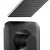 KANDENT Brass Shower Trim Kit Matte Black-0