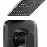 KANDENT Brass Shower Trim Kit Matte Black-0