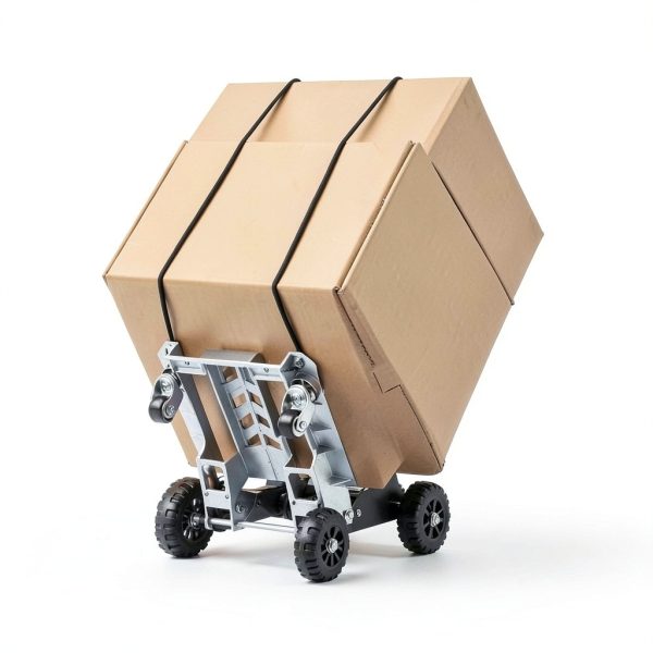 Utility Luggage Cart 270lb KEDSUM Aluminum Hand Truck 4 Tank Wheels-1