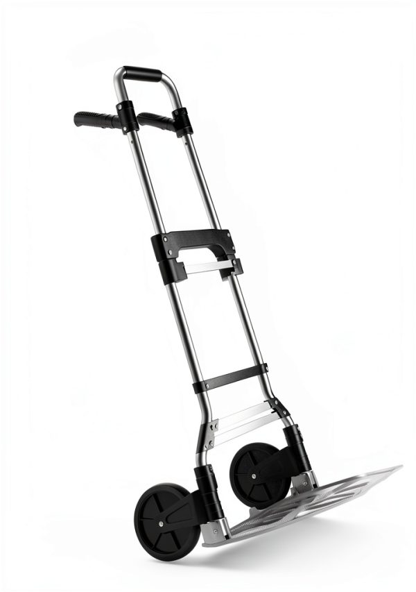 330 LB Capacity Folding Hand Truck Dolly Cart COLORFULHOPE Aluminum-1