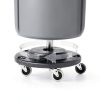 Rubbermaid Commercial Products BRUTE Dolly Black Fits 20 gallon, 32 gallon, 44 gallon, and 55 gallon BRUTE Containers, for Restaurants/Back of House/Offices/Warehouses/Airports/Commercial Environments-3