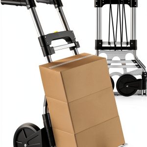330 LB Capacity Folding Hand Truck Dolly Cart COLORFULHOPE Aluminum-0