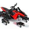 Snowmobile Dolly MaxxHaul 50859 1500lb Capacity Anti Slip Pads-6