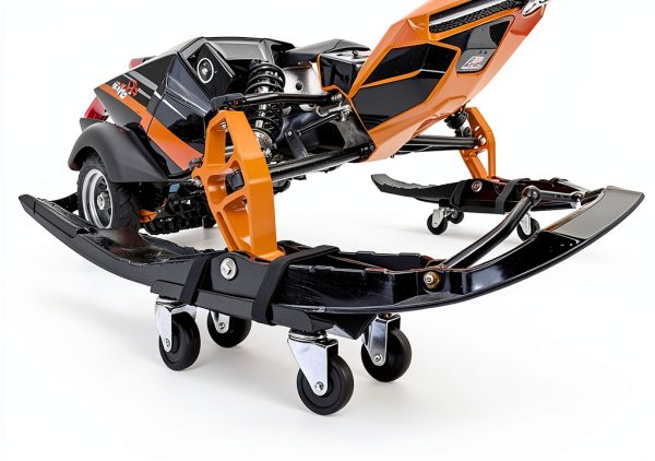 Snowmobile Dolly MaxxHaul 50859 1500lb Capacity Anti Slip Pads-8