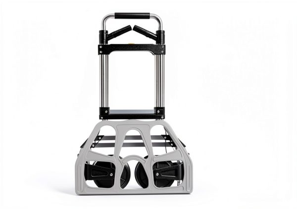 330 LB Capacity Folding Hand Truck Dolly Cart COLORFULHOPE Aluminum-2