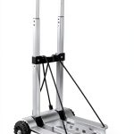 Utility Luggage Cart 270lb KEDSUM Aluminum Hand Truck 4 Tank Wheels-0