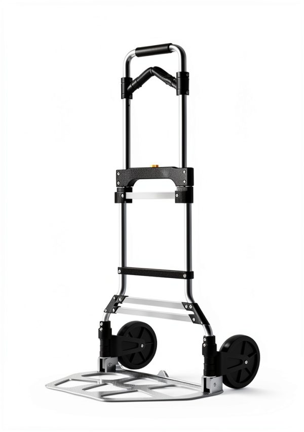 330 LB Capacity Folding Hand Truck Dolly Cart COLORFULHOPE Aluminum-4