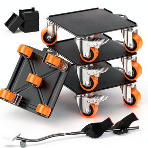 2000 lb Capacity Heavy Duty Furniture Movers with Wheels by VALTAVO-0