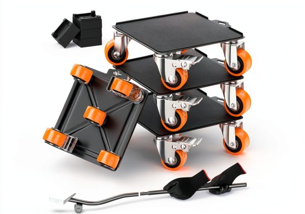 2000 lb Capacity Heavy Duty Furniture Movers with Wheels by VALTAVO-0