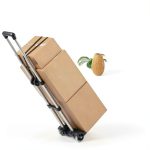 Small Folding Hand Truck Dolly Gorpuire Aluminum 2‑Wheel Portable-1