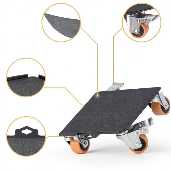2000 lb Capacity Heavy Duty Furniture Movers with Wheels by VALTAVO-3
