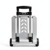 Utility Luggage Cart 270lb KEDSUM Aluminum Hand Truck 4 Tank Wheels-6