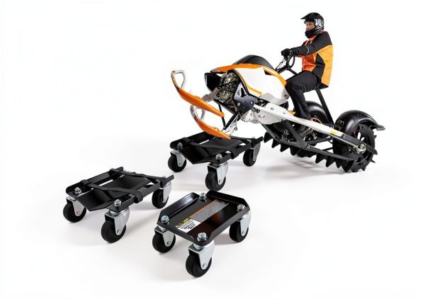 Snowmobile Dolly MaxxHaul 50859 1500lb Capacity Anti Slip Pads-4