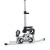 Stair Climbing Cart, 220 LBS Aluminum Stair Climber Dolly, Heavy Duty Folding Hand Truck Dolly with 6 Wheels, Telescoping Handle and Elastic Rope for Home, Moving, Groceries, Warehouse-2