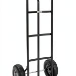 Ironton Steel Pneumatic Hand Truck Dolly 600lb Capacity 10in Wheels-0
