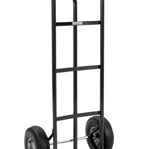 Ironton Steel Pneumatic Hand Truck Dolly 600lb Capacity 10in Wheels-0