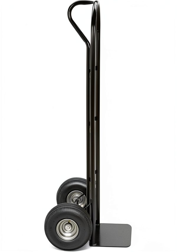 Ironton Steel Pneumatic Hand Truck Dolly 600lb Capacity 10in Wheels-5